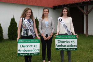District 5 Fairs of Ontario Ambassador Sponsorship