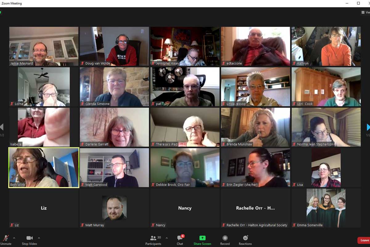 Zoom meeting for District 5 Spring 2022