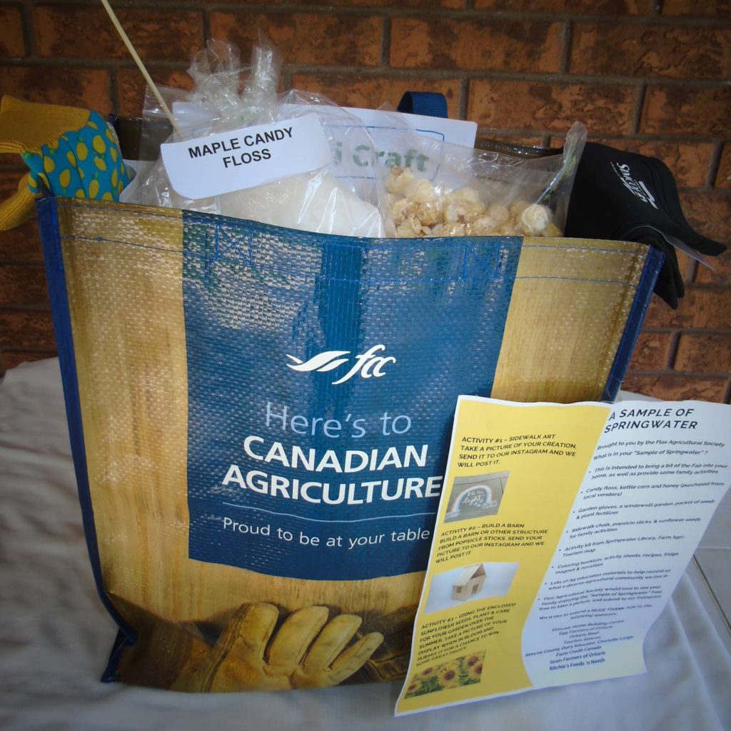 Completed Bag of A Sample of Springwater