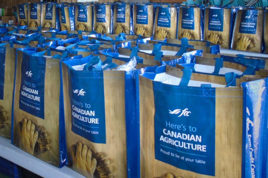 Sample of Springwater Bags